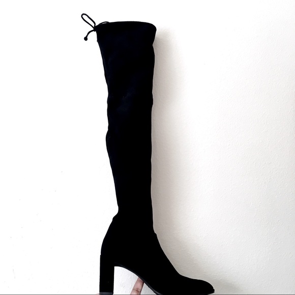 Stuart Weitzman Highland Suede Over The Knee Boots - Picture 2 of 7